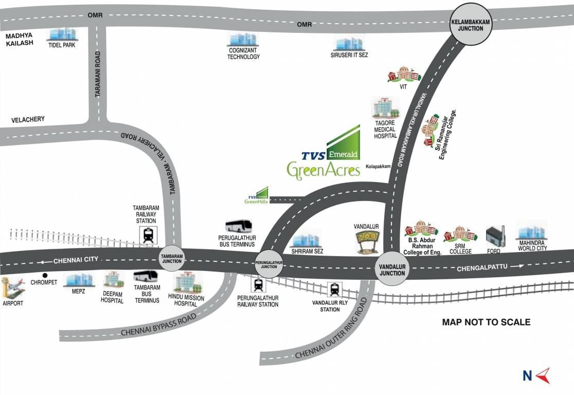 harta Chennai Perungalathur