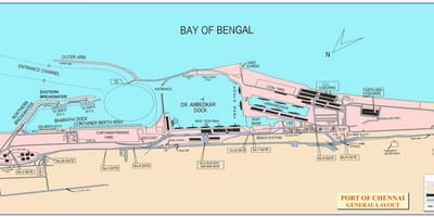 Harta Chennai port