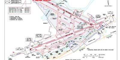 Aeroportul internațional Chennai arată hartă