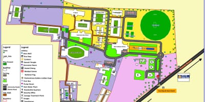 Harta VIT Chennai Campus